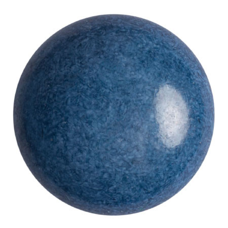 Cabochon Par Puca® 25mm - Opaque Curacao - (1 Piece) Czech Glass Cab