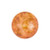 Cabochon Par Puca® 14mm - Opaque Salmon Spotted - (1 Piece) Czech Glass Cab