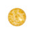 Cabochon Par Puca® 14mm - Opaque Beige Spotted - (1 Piece) Czech Glass Cab