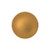 Cabochon Par Puca® 14mm - Bronze Gold Matte - (1 Piece) Czech Glass Cab