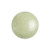 Cabochon Par Puca® 14mm - Opaque Light Green Ceramic Look - (1 Piece) Czech Glass Cab