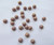 Cabochon 7mm 2-Hole Pacifica Fig (25 beads)