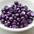 20 Beads - Cabochon 6mm 2-Hole Pastel Bordeaux, Czech Glass