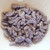 30 Beads - Crescent CzechMates 2-Hole Beads - Pacifica Elderberry - Czech Glass