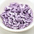 30 Beads - Crescent CzechMates 2-Hole - Saturated Metallic Grapeade - Czech Glass