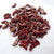 30 Beads - Crescent CzechMates 2-Hole Beads Opaque Red Bronze Picasso