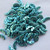 30 Beads - Crescent CzechMates 2-Hole Beads Saturated Metallic Island Paradise