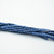 100 Beads - Fire Polished Faceted 3mm Czech Glass Metallic Suede Blue