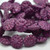 14mm Dahlia, Etched Purple Pink Gold Wash, 4 Beads Czech Glass