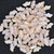 15 Beads - Delos® par Puca® Paris - Light Rose Opal Luster - Czech Glass