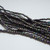 50 Beads - 4mm Fire Polished Round Matte Iris Purple, Czech Glass