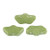 15 Beads - Delos® par Puca® Paris - Pistachio - Czech Glass