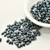50 Beads - GemDuo Mini 4x6mm Two Hole - Jet Hematite - Czech Glass