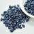 40 Beads - Gemduo Two Hole Beads Metalust Steel Blue Czech Glass Bead
