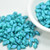 40 Beads - Gemduo Two Hole Beads Tropical Mint Czech Glass