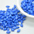 40 Beads - Gemduo Two Hole Beads Tropical Blue Raspberry Czech Glass