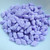Gemduo - 40 Beads - Two Hole Beads Bondeli Matte Purple Czech Glass Beads