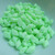 Gemduo - 40 Beads - Two Hole Beads Bondeli Matte Lime Czech Glass Beads