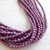50 Beads - 4mm Fire Polished Round Saturated Metallic Spring Crocus Czech Glass