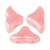 20 Beads - Helios® par Puca® Paris - Rose Opal Luster - Czech Glass