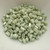 IOS® PAR PUCA® (50 Beads) Chalk Light Green Ceramic Look 5.5x2.5mm 2-hole Rectangle