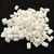 IOS® PAR PUCA® (50 Beads) Opaque White Ceramic Look 5.5x2.5mm 2-hole Rectangle
