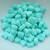 Ginko (35 Beads) Bondeli Matte Mint 7.5mm x 7.5mm 2-hole Czech Glass by Matubo