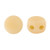 Kalos® par Puca® (50 beads) 2-Hole 4x3mm Drum Shape - Frost Camel Matte - Czech Glass