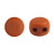 Kalos® par Puca® (50 beads) 2-Hole 4x3mm Drum Shape - Frost Caramel Matte - Czech Glass