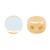 Kalos® par Puca® (50 beads) 2-Hole 4x3mm Drum Shape - Frost Camel AB - Czech Glass
