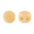 Kalos® par Puca® (50 beads) 2-Hole 4x3mm Drum Shape - Frost Camel - Czech Glass