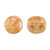 Kalos® par Puca® (50 beads) 2-Hole 4x3mm Drum Shape - Frost Camel Tweedy - Czech Glass