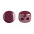Kalos® par Puca® (50 beads) 2-Hole 4x3mm Drum Shape - Frost Grenade Luster - Czech Glass