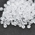Kalos® par Puca® (50 beads) 2-Hole 4x3mm Drum Shape - Crystal - Czech Glass