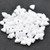 Kheops® par Puca® (25 Beads) Opaque White 6mm 2-Hole Triangle Shape Glass