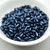 100 Beads - 6x2.5mm Mini Dagger - Matte Metallic Suede Dark Blue - Czech Glass