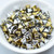 Kheops® par Puca® (25 Beads) California Silver 6mm 2-Hole Triangle Shape Glass