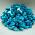 40 Beads - Kite 2-Hole 9x5mm - Metalust Aqua - Czech Glass
