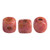 5 grams - Minos® par Puca® Paris Opaque Rose Spotted - Czech Glass