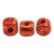 Minos Par Puca® 5 grams - Opaque Coral Red Bronze - 2.5x3mm Cylinder