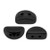 KOS® PAR PUCA® (50 Beads) -Matte Jet- 6x3mm 2-hole
