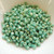 Minos Par Puca® 5 grams - Opaque Green Turquoise Splash - 2.5x3mm Cylinder