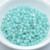 Minos Par Puca® 5 grams - Blue Green Opal Luster - 2.5x3mm Cylinder Czech Glass Beads