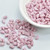 KOS® PAR PUCA® (50 Beads) - Opaque Light Rose Ceramic Look - 6x3mm 2-hole