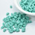 KOS® PAR PUCA® (50 Beads) - Opaque Green Turquoise - 6x3mm 2-hole