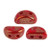 KOS® PAR PUCA® (50 Beads) - Opaque Coral Red Bronze - 6x3mm 2-hole