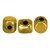 Minos Par Puca® 5 grams - Full Dorado - 2.5x3mm Cylinder