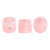 Minos Par Puca® 5 grams - Rose Opal - 2.5x3mm Cylinder Czech Glass Beads