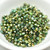 Fire polish 3mm (100 beads) Sunny Magic Summer Green Czech Glass