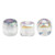 Minos Par Puca® 5 grams - Crystal AB - 2.5x3mm Cylinder Czech Glass Beads